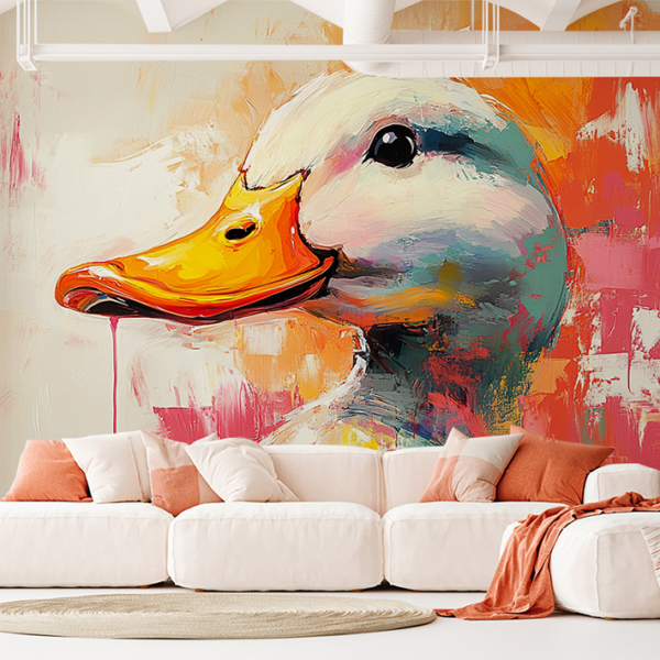 Wandbild Ente