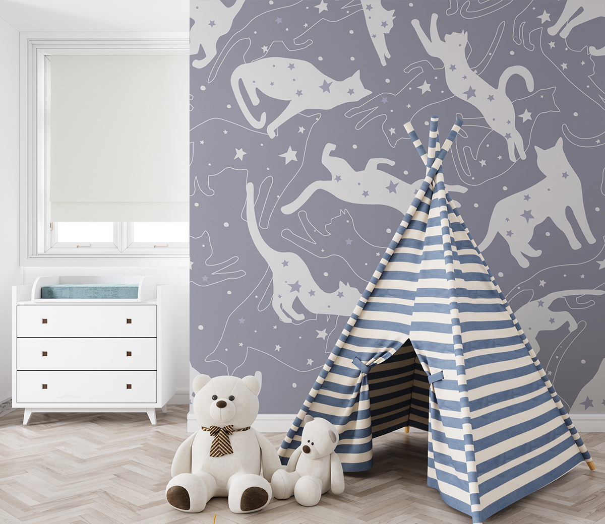 Wandbild Star Cats