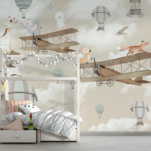 Fototapete Fun in the Clouds