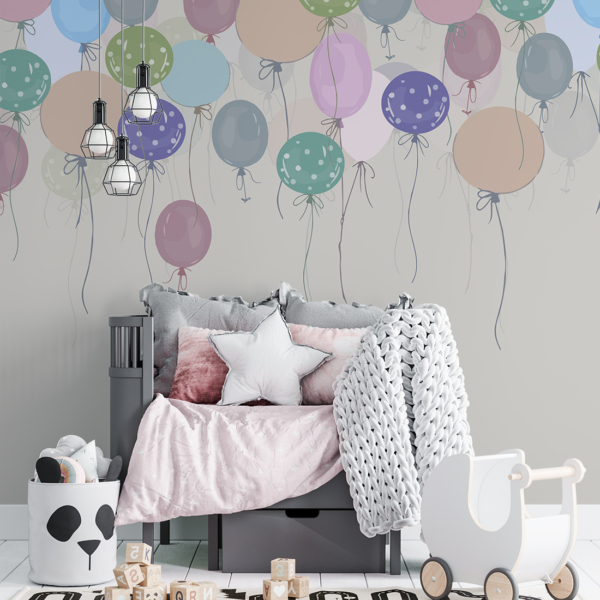 Fototapete Bunte Luftballons
