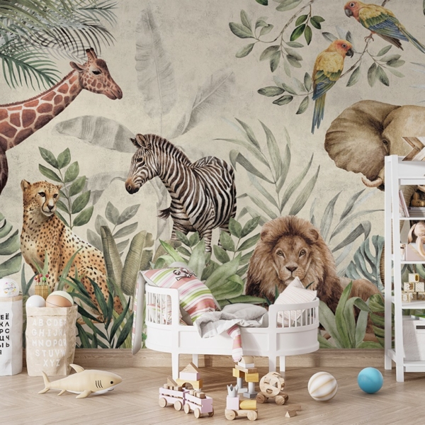 Fototapete Exotische Tiere