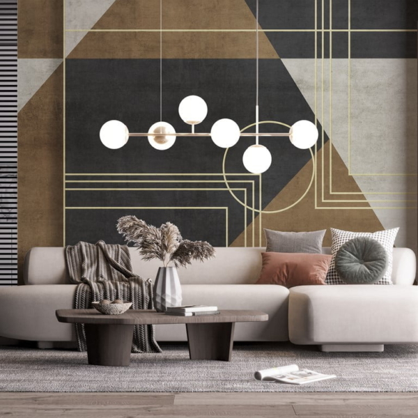Geometrischer Charme Tapete
