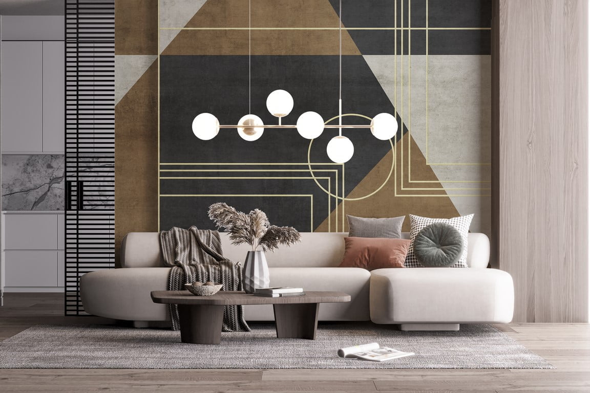 Geometrischer Charme Tapete