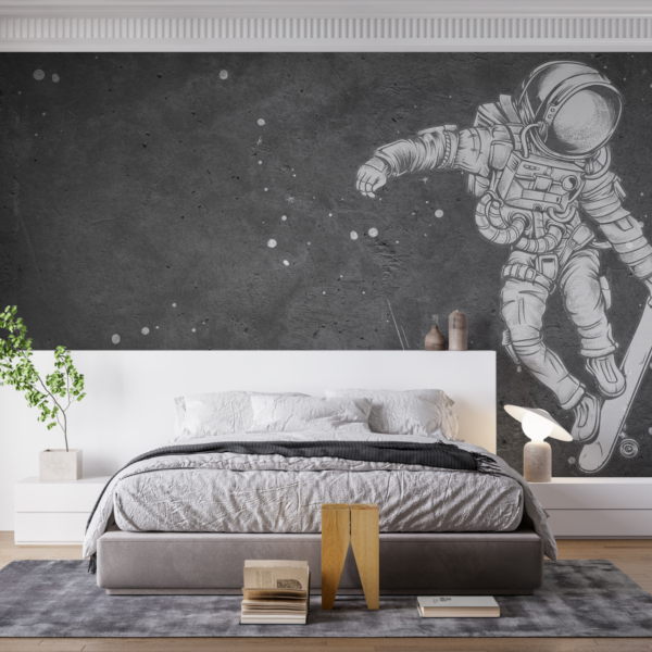 Fototapete Kosmonaut zwischen den Sternen