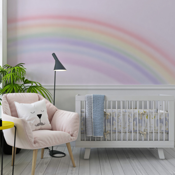 Fototapete Blurred Rainbow