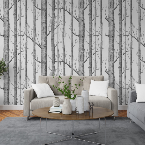 Fototapete Wall of Trees
