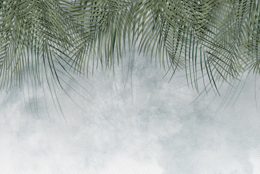 Fototapeta-Splywajace-Liscie-Palm_2155047865-1