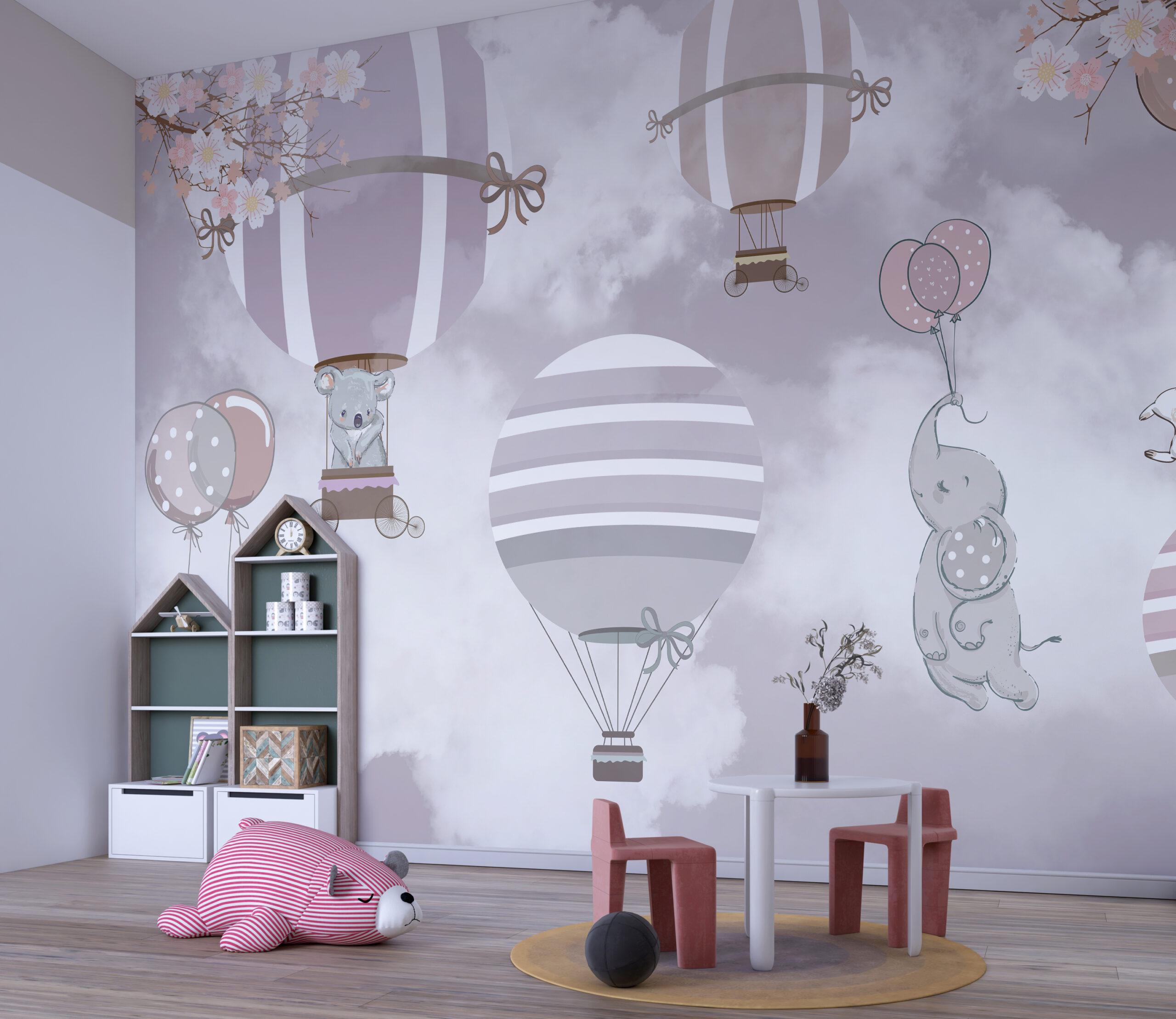 Wandbild Frühlingsflug