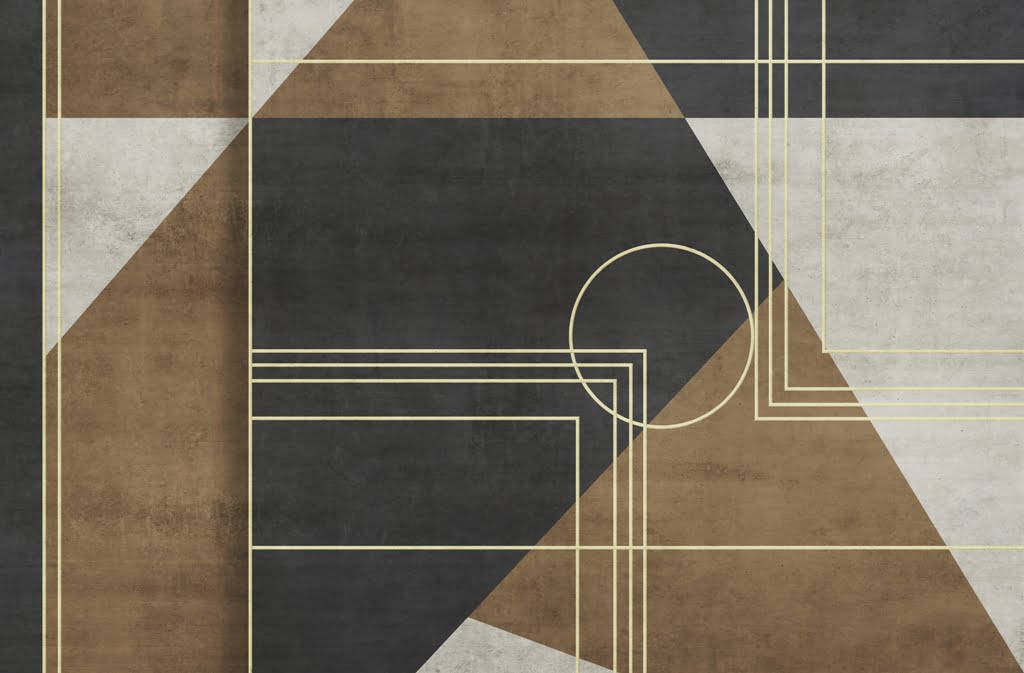 Geometrischer Charme Tapete – Bild 3