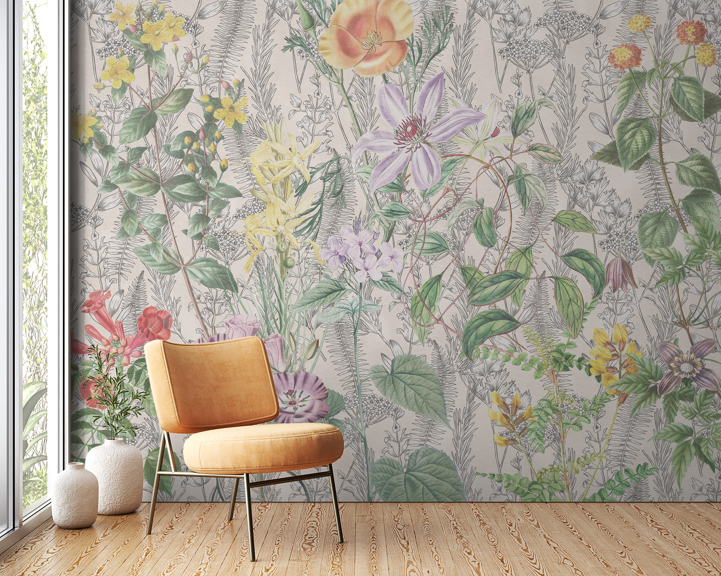 Fototapete Blumen