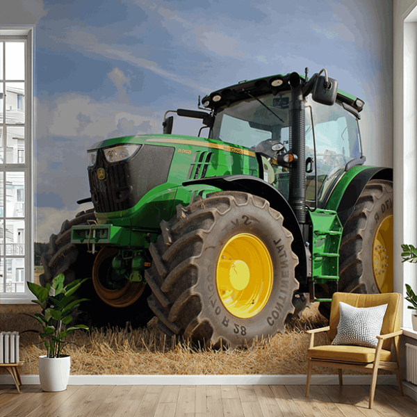 Fototapeten Moderner Traktor