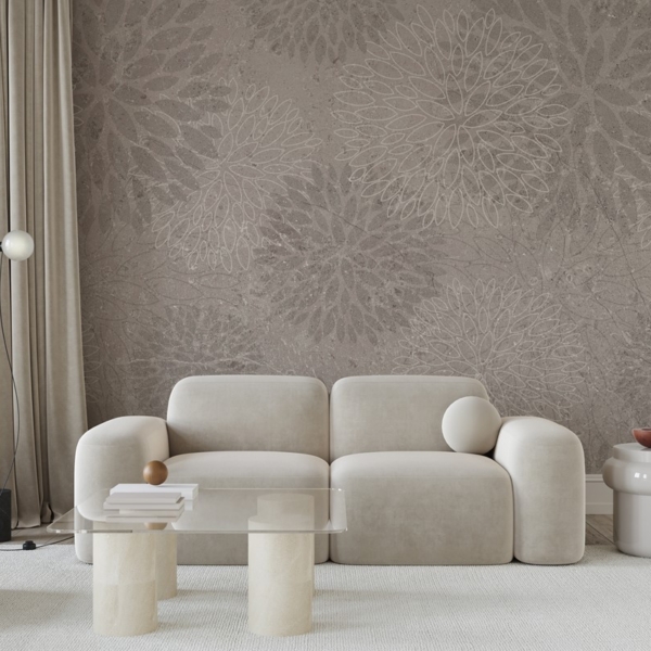 Fototapeten Beige Subtilität