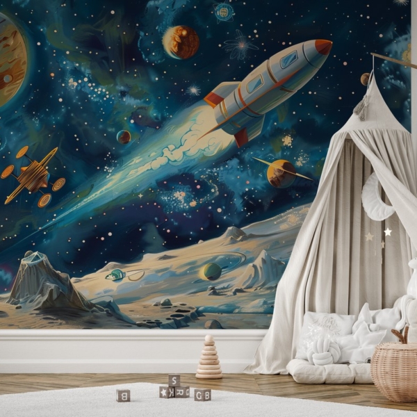 Fototapeten Weltraumreise